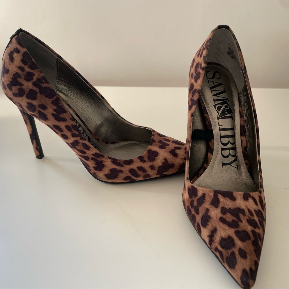Sam + Libby Cheetah Heels